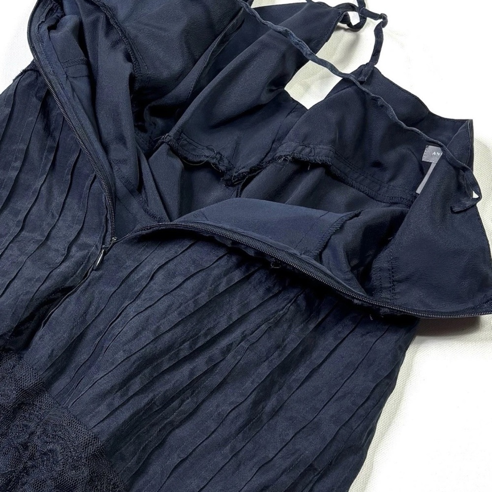 Ann Taylor Midnight Blue Lace Dress - Picture 3 of 9